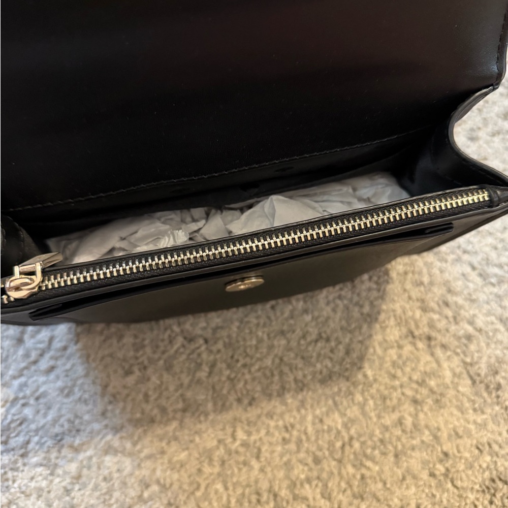 Kate Spade Brown and Black Shoulder Bag with Leopard Print - Picture 2 of 3
